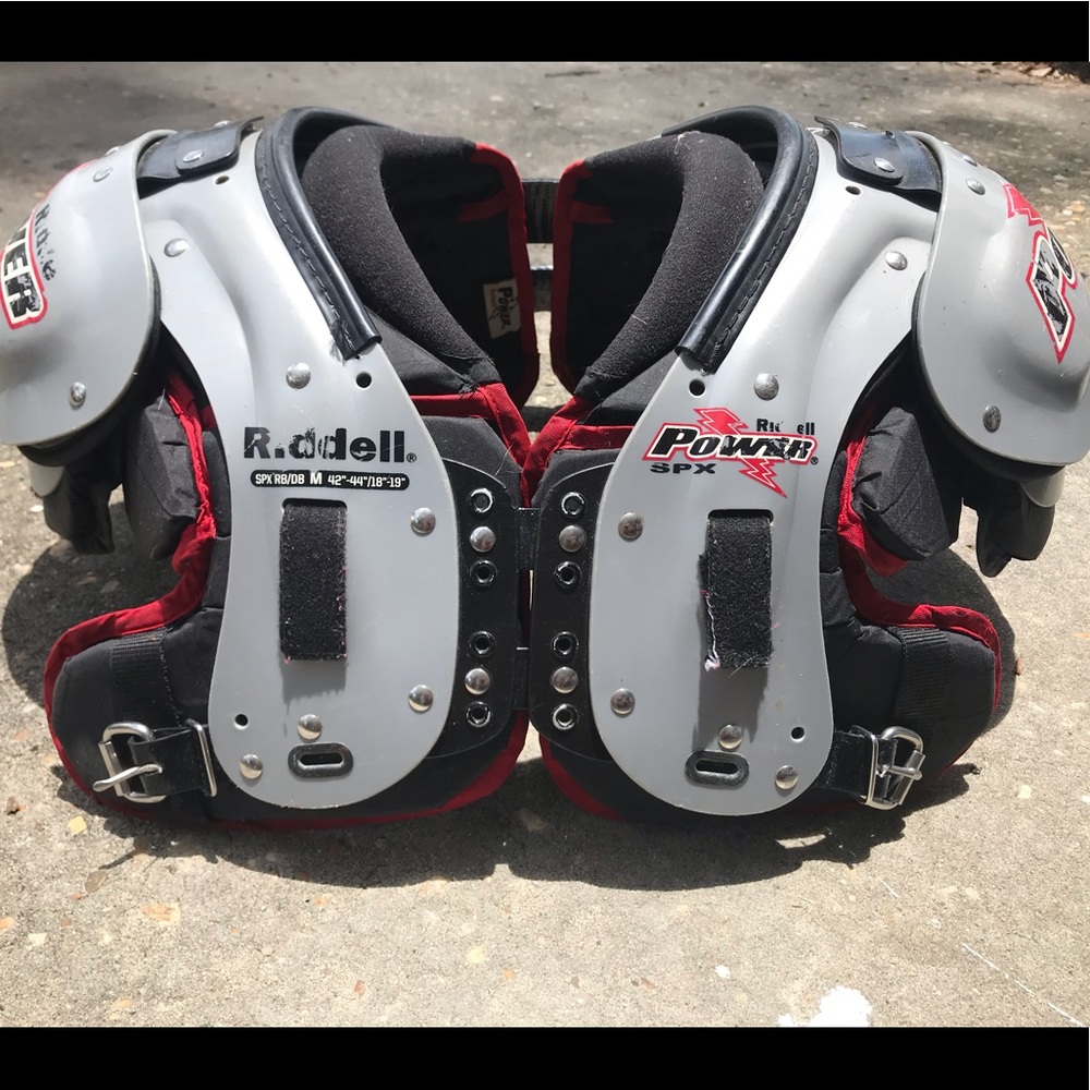 Football shoulder pads